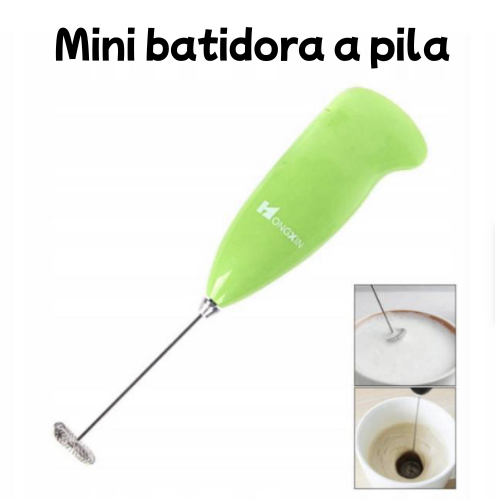 Mini Batidor a Pila