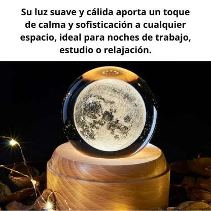 ✨ Lámpara de Luna 3D Flotante – Magia y Elegancia en tu Espacio ✨